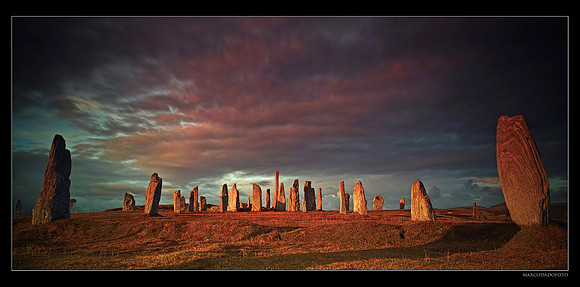 "Callanish dawnlights" OSPC Honorable Mention Dreamscapes Int Salon 201 7 (FIAP 2017-097)