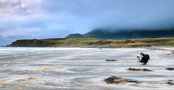 photographing in the island of Eigg (summer 2016)