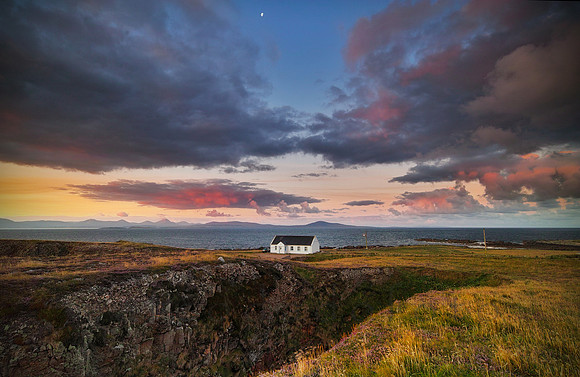 home on the island