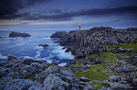 last light of the Hebrides