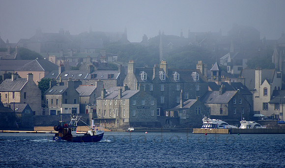 Lerwick's waterfront