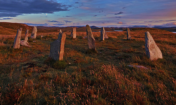 Sunset on Callanish