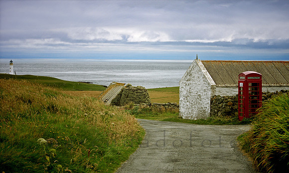 along the road, Fair Isle